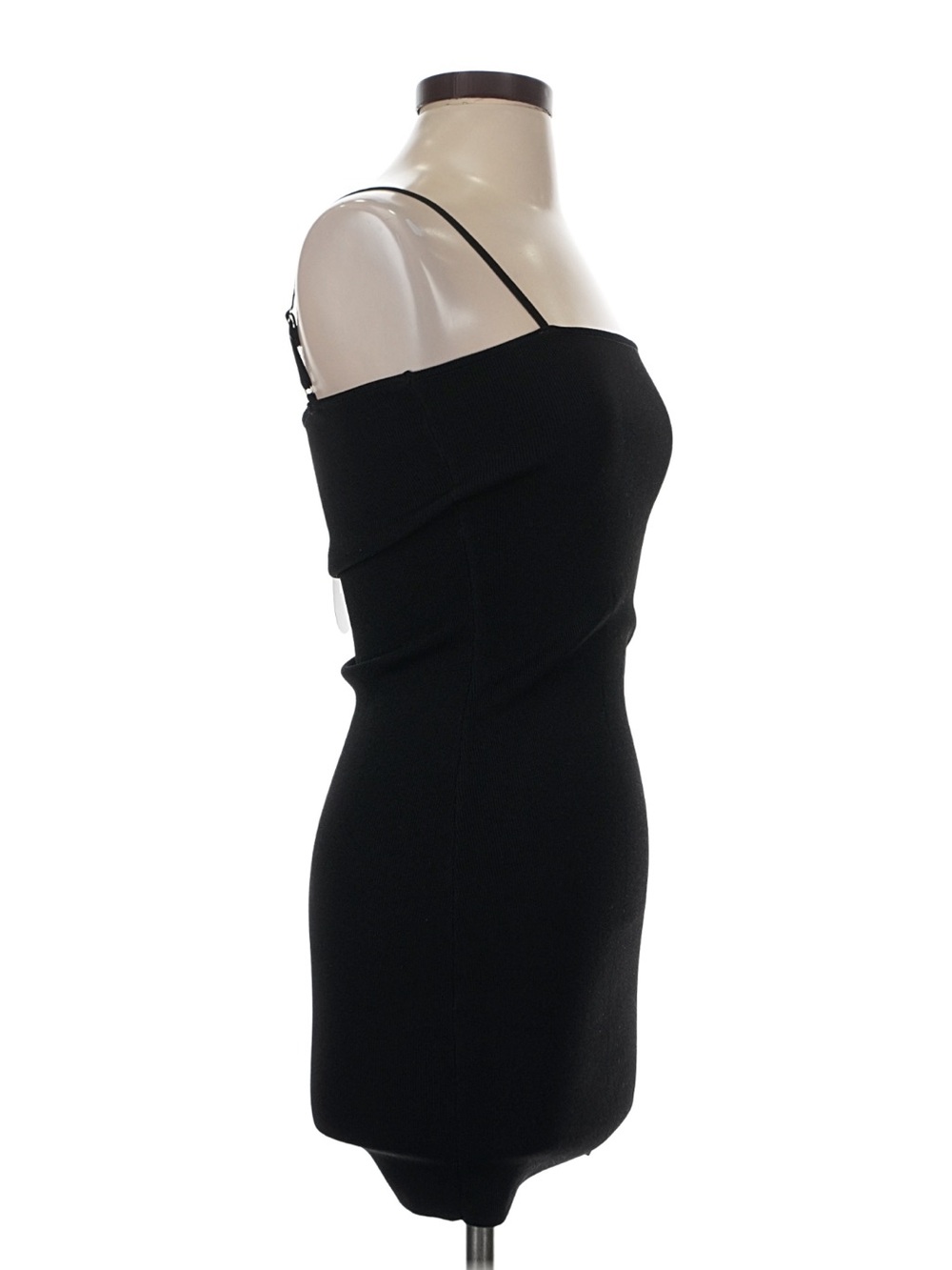 Princess Polly Rousselet Black Mini Dress Bodycon Square Neck S/M NWT - Picture 4 of 8